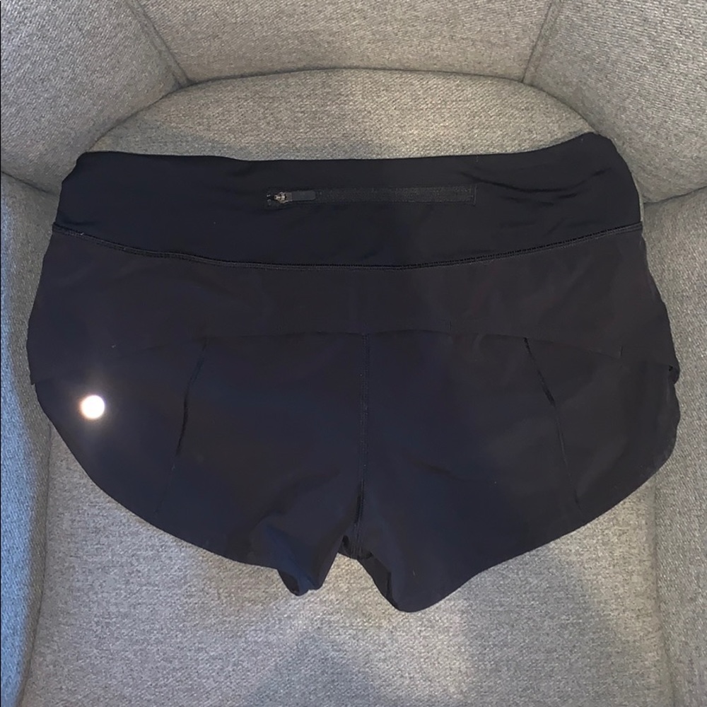Lululemon speed up short 2.5” length black